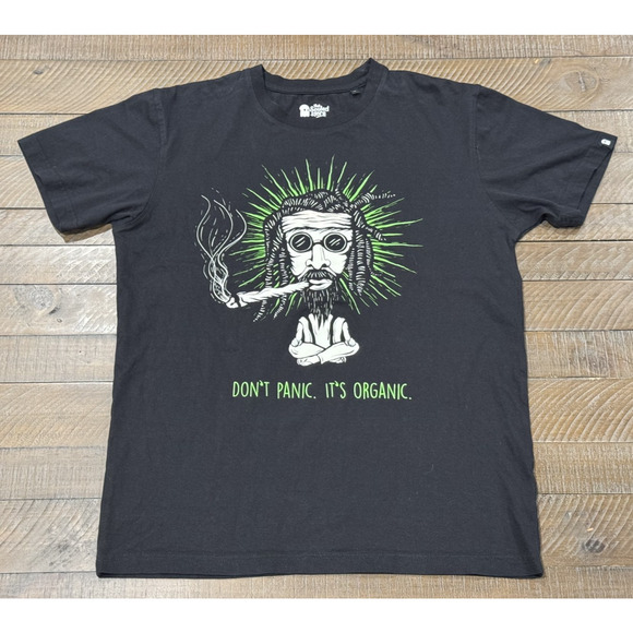 The Souled Store Don't Panic It's Organic Tee - Men's Size M - Picture 1 of 5